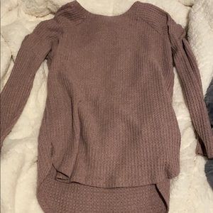 A purple American Eagle top